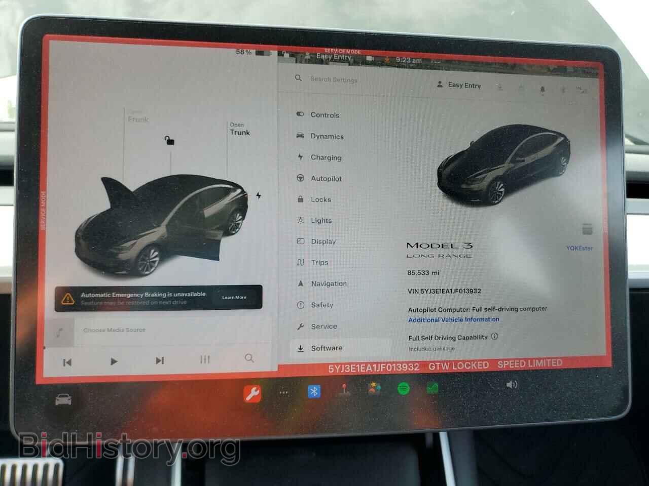 2018 TESLA MODEL 3 - VIN: 5YJ3E1EA1JF013932 - Photo 9