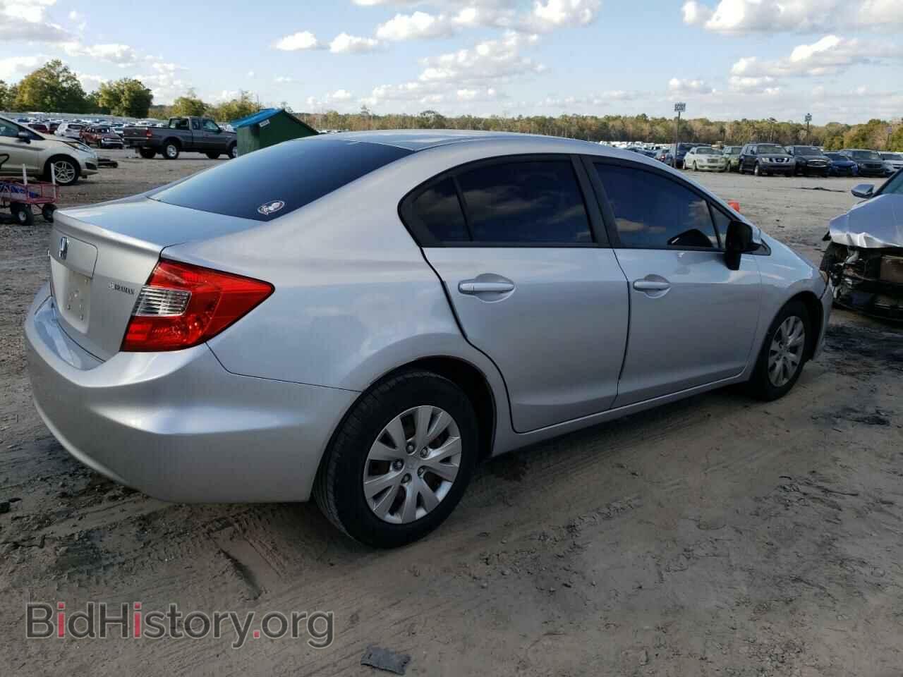 2012 HONDA CIVIC - VIN: 19XFB2F56CE024480 - Фото 3