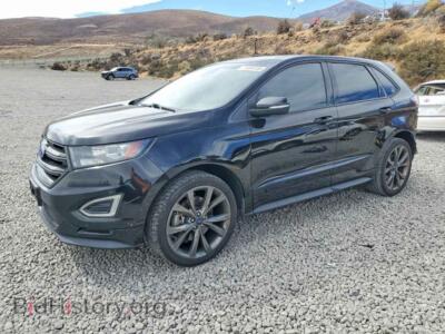 2017 Ford EDGE Sport, черный — VIN 2FMPK4AP8HBC31911, Copart