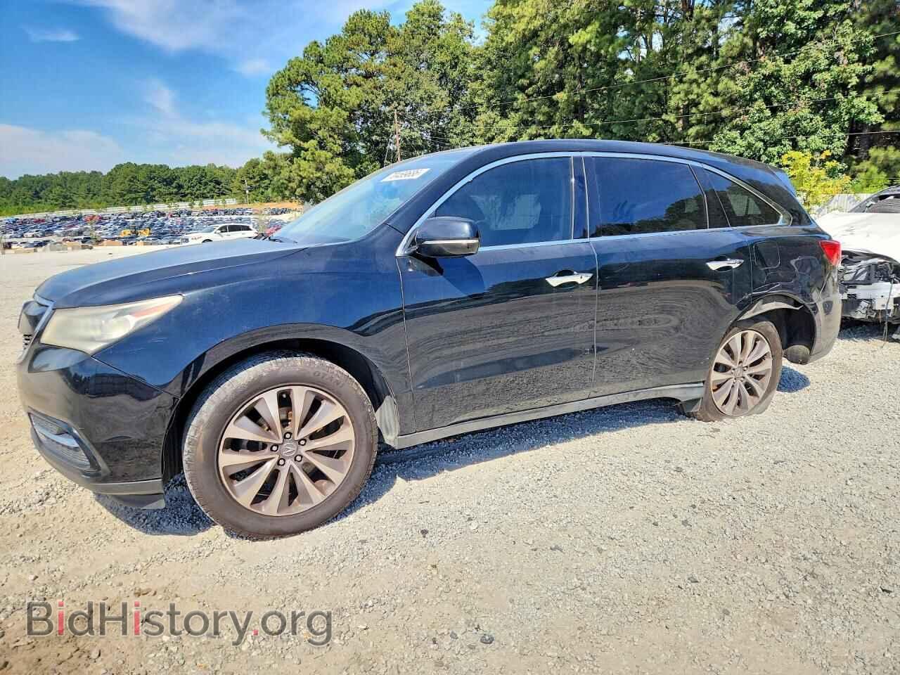 Photo 5FRYD4H44EB001469 - ACURA MDX 2014