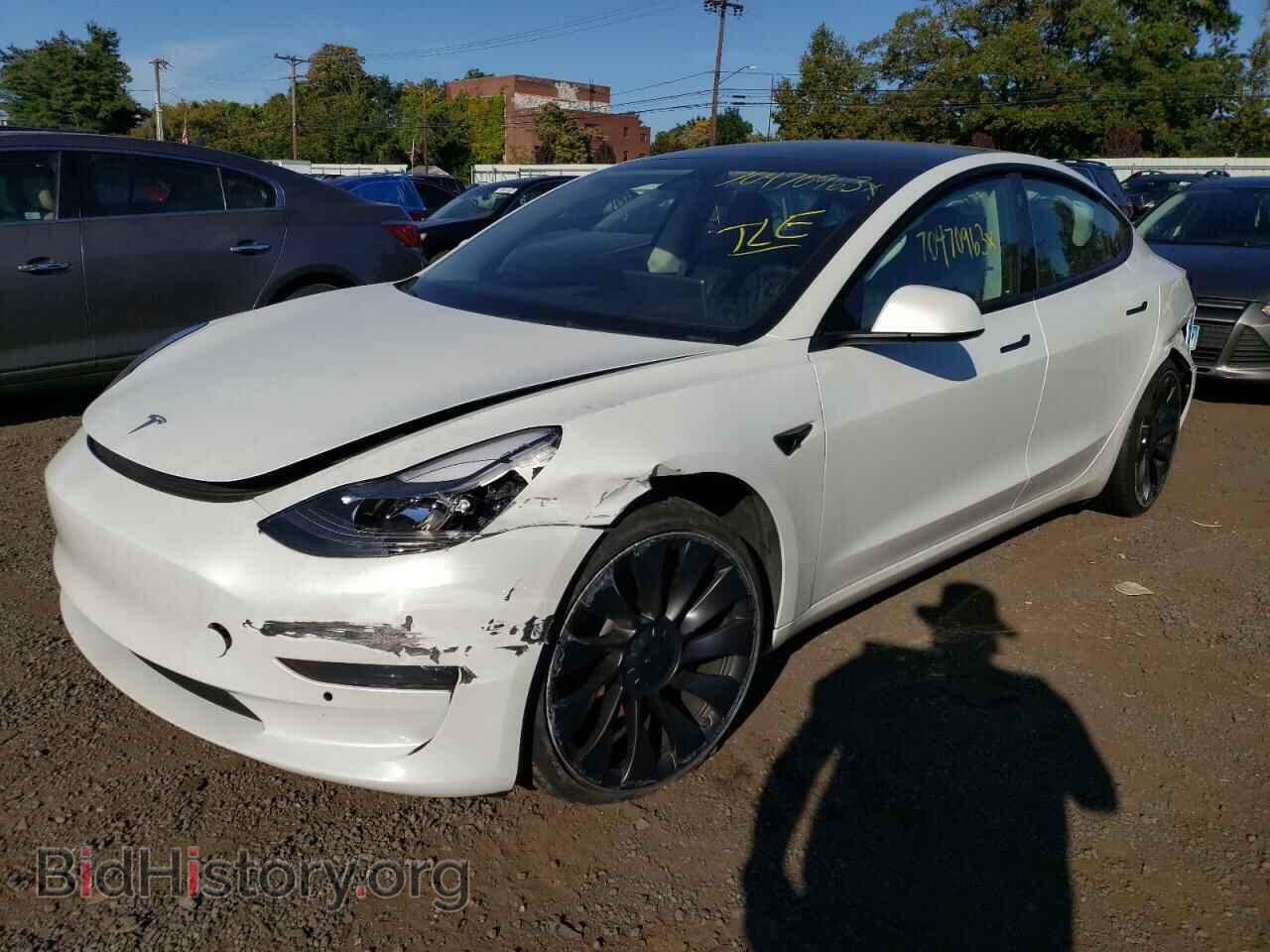 Фотография 5YJ3E1ECXNF322161 - TESLA MODEL 3 2022