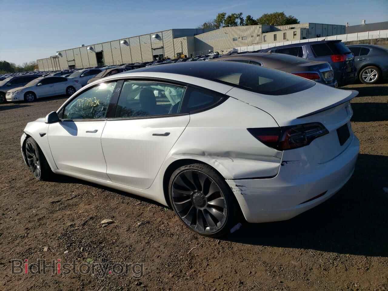 2022 TESLA MODEL 3 - VIN: 5YJ3E1ECXNF322161 - Фото 2