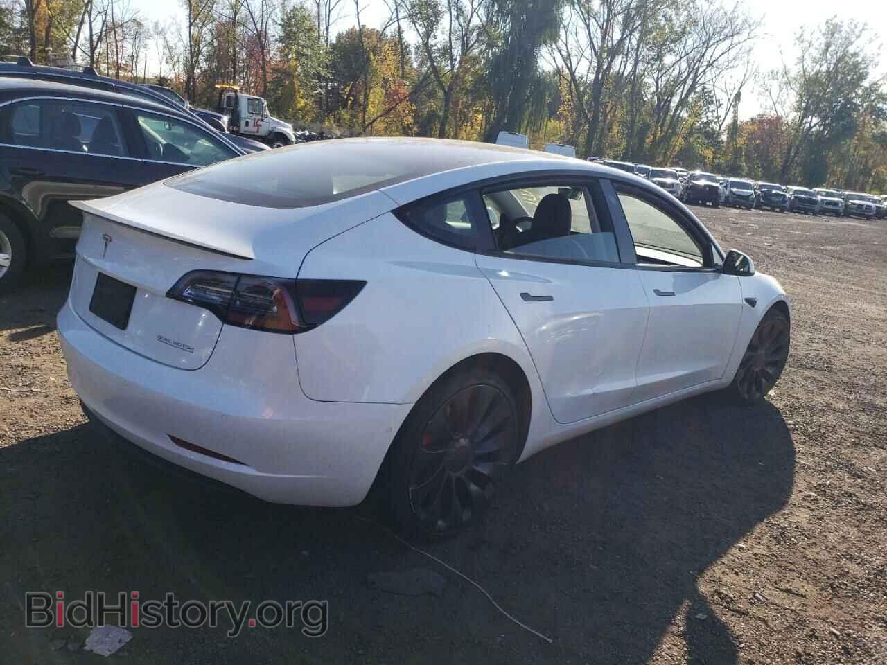 2022 TESLA MODEL 3 - VIN: 5YJ3E1ECXNF322161 - Фото 3