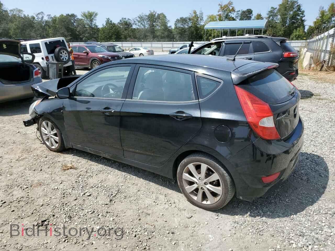 2013 HYUNDAI ACCENT - VIN: KMHCU5AE8DU078206 - Фото 2