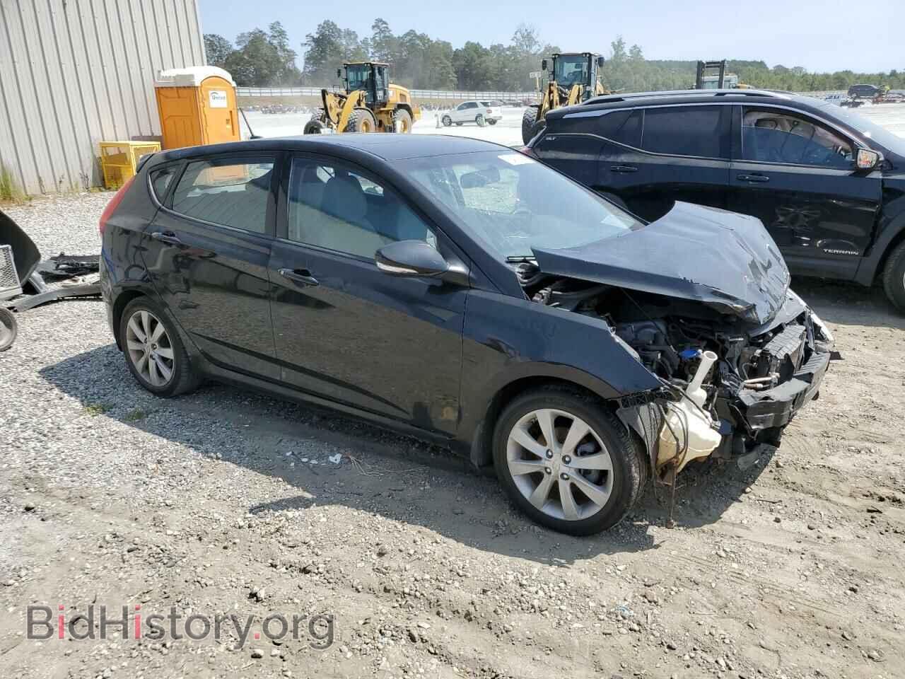 2013 HYUNDAI ACCENT - VIN: KMHCU5AE8DU078206 - Фото 4