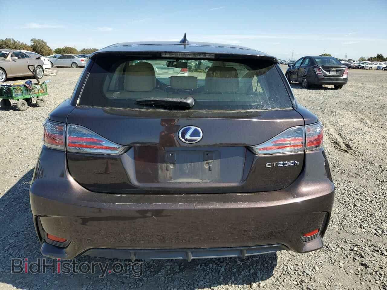 2014 LEXUS CT 200 - VIN: JTHKD5BH2E2187460 - Фото 6