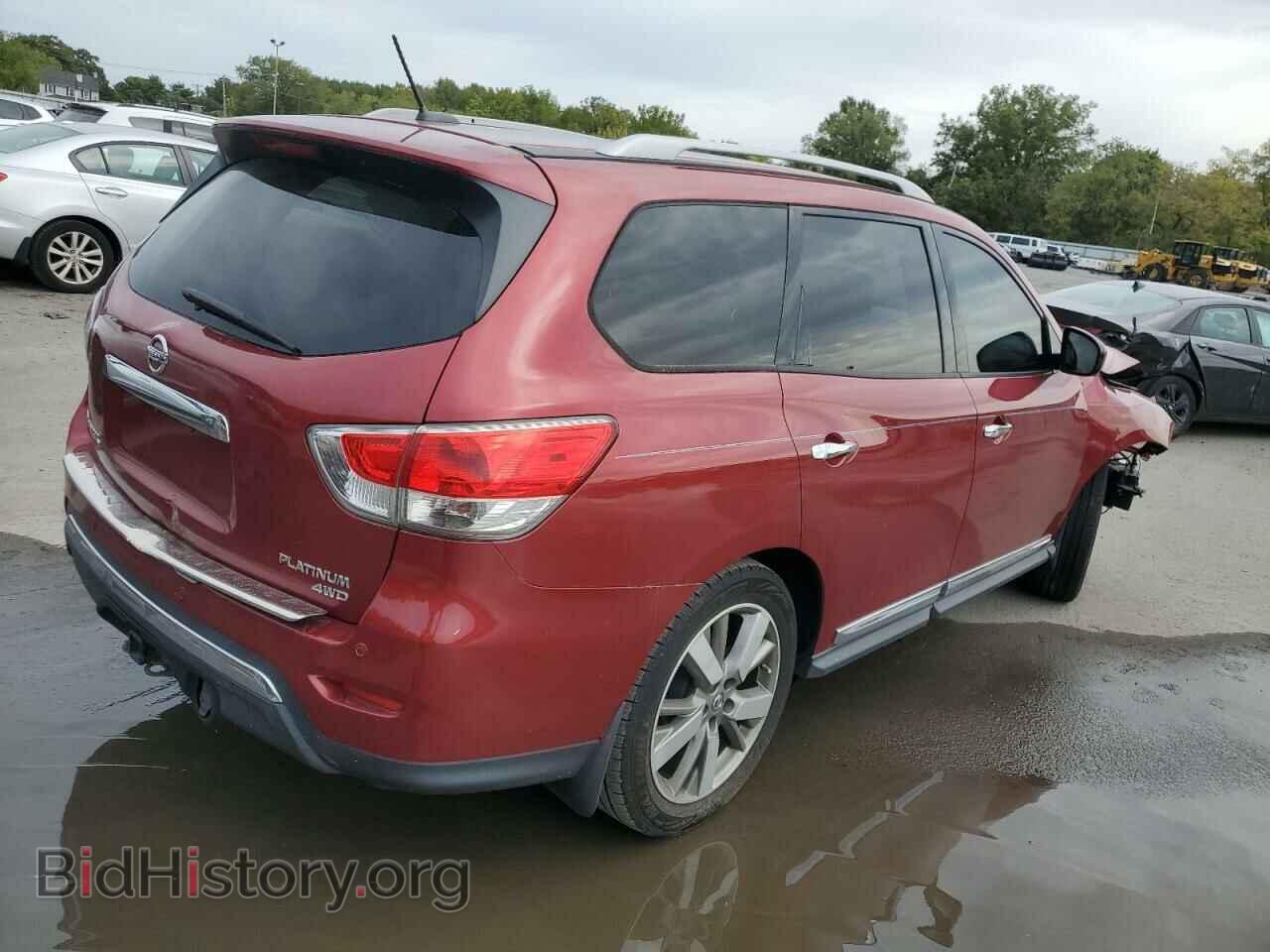2014 NISSAN PATHFINDER - VIN: 5N1AR2MM0EC605592 - Фото 3