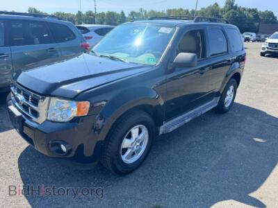 2010 Ford ESCAPE XLT, черный — VIN 1FMCU9D73AKC31182, Copart