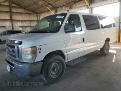 2013 Ford ALL MODELS E350 Super Duty Wagon, white — VIN 1FBSS3BL0DDA77076, Copart