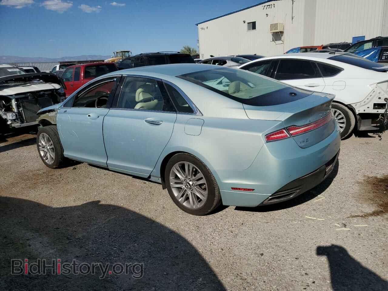 2013 LINCOLN MKZ - VIN: 3LN6L2LU3DR820165 - Фото 2