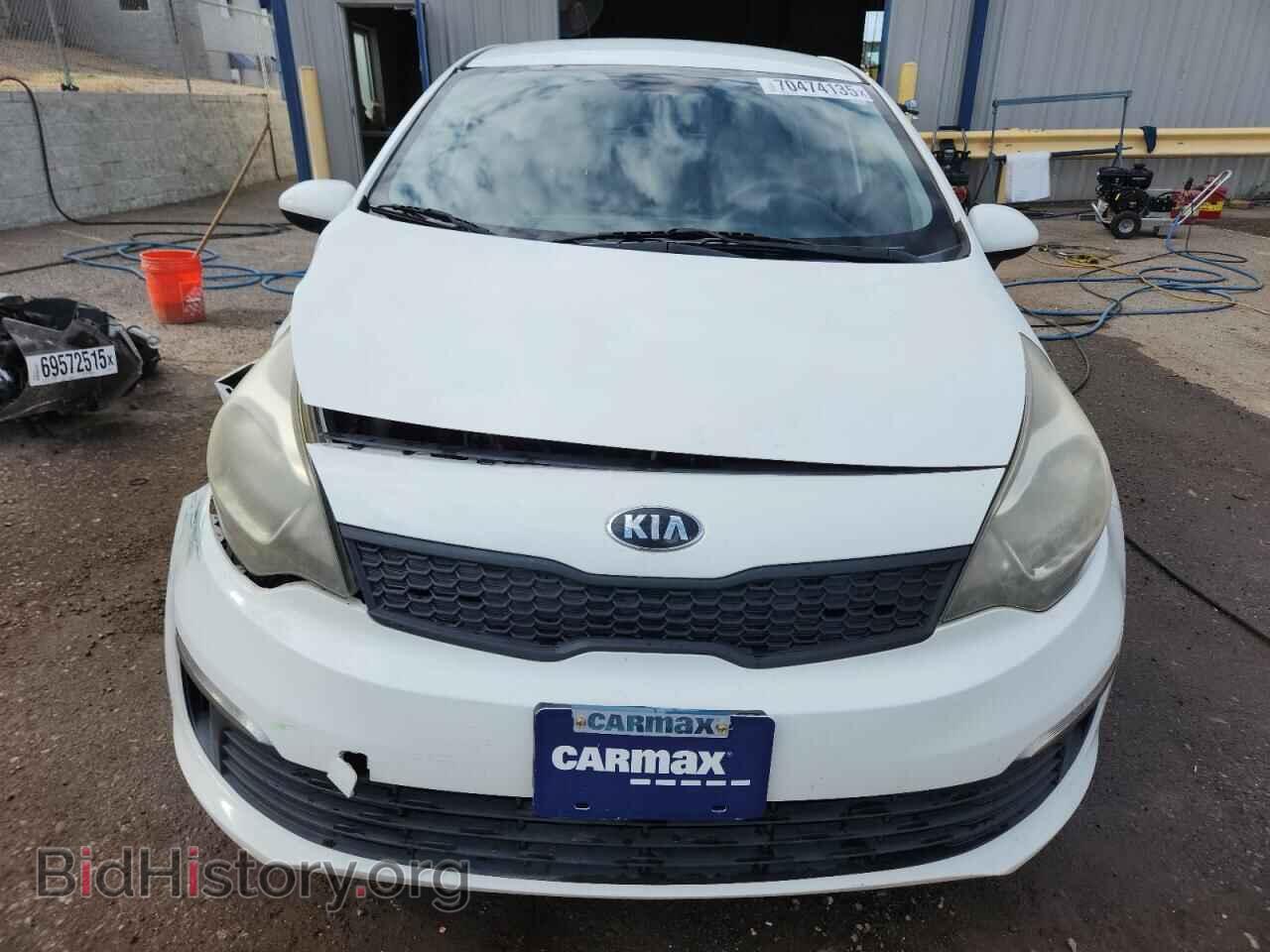2016 KIA RIO - VIN: KNADM4A37G6560480 - Фото 5