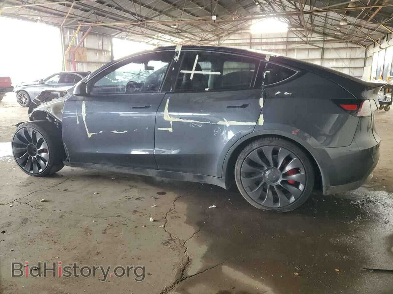 2020 TESLA MODEL Y - VIN: 5YJYGDEF6LF022657 - Фото 2