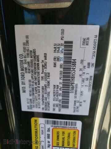 2017 FORD ALL Models - VIN: 1FA6P8TH8H5345884 - Photo 10