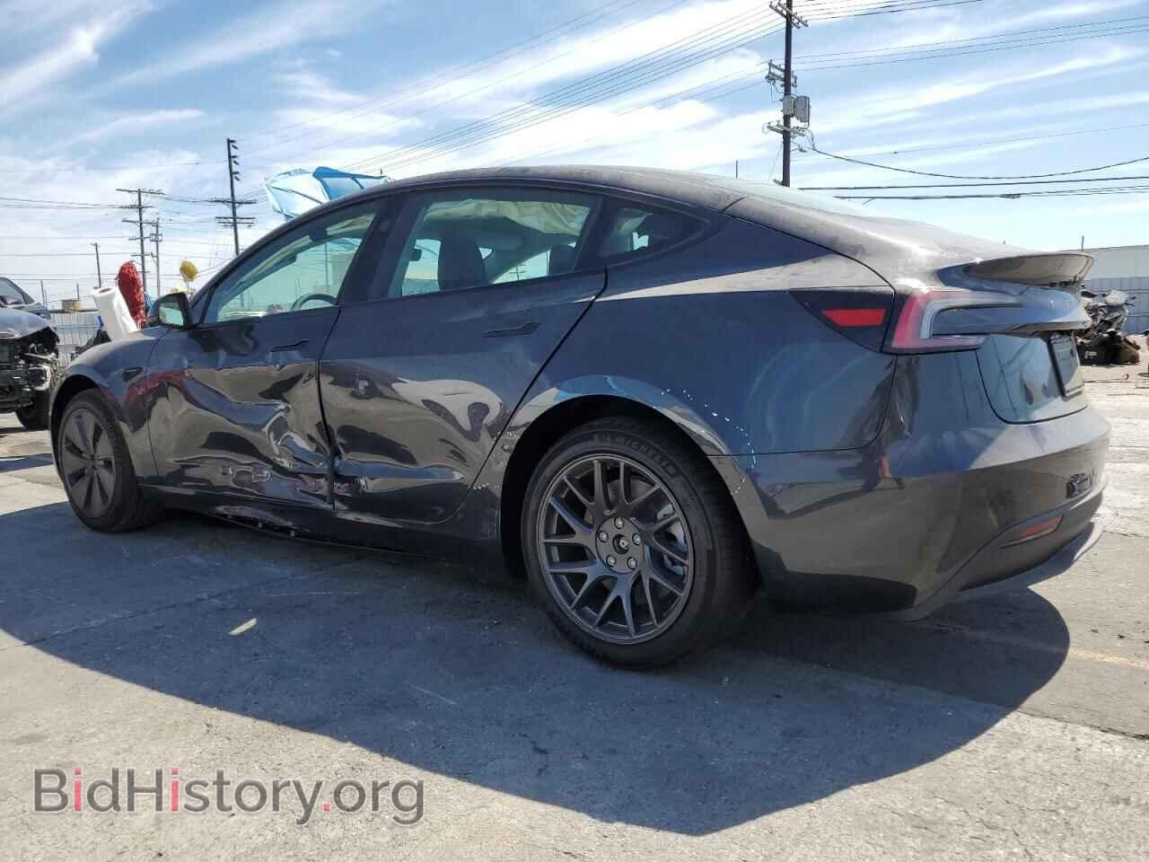 2025 TESLA MODEL 3 - VIN: 5YJ3E1EAXSF047966 - Фото 2