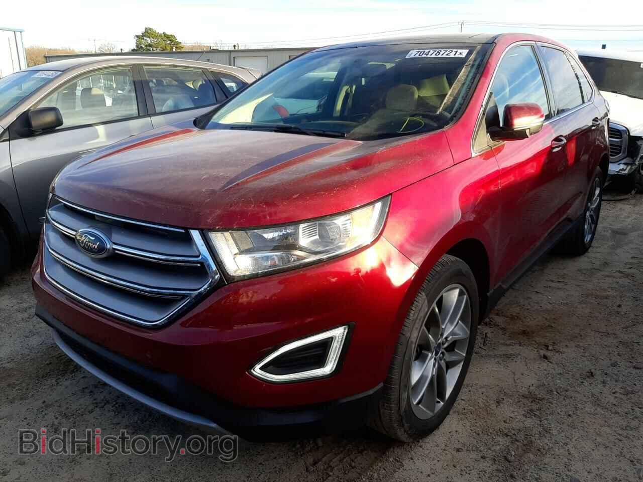 2017 FORD EDGE - VIN: 2FMPK3K90HBC11341 - Фото 2
