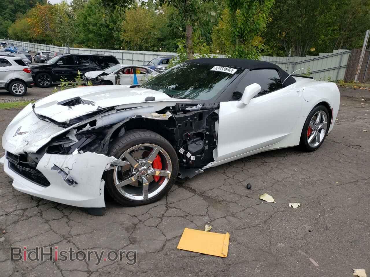 Photo 1G1YC3D71E5128429 - CHEVROLET CORVETTE 2014