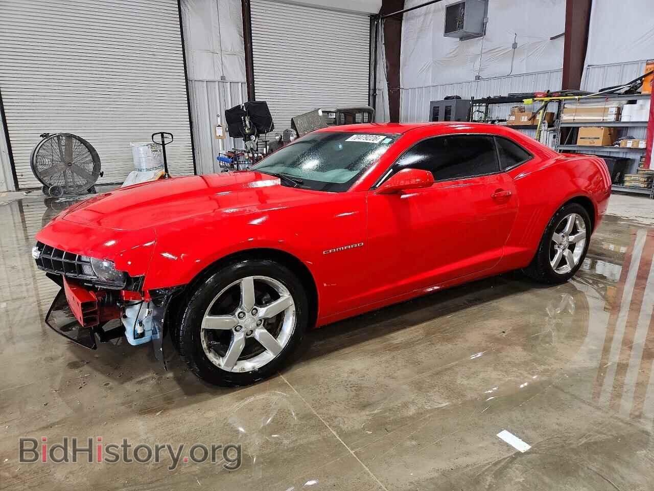 Photo 2G1FB1E38C9100511 - CHEVROLET CAMARO 2012