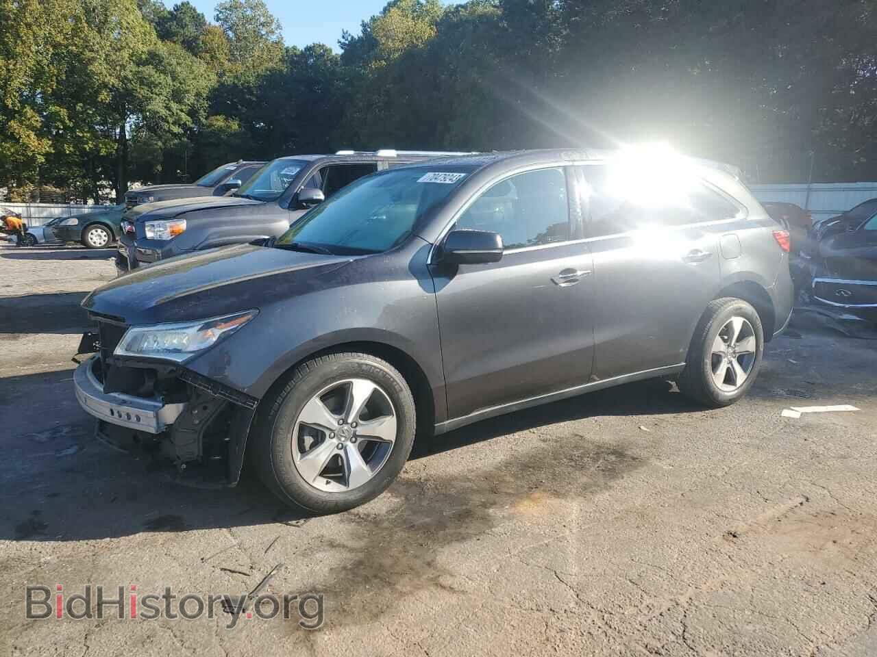 Фотография 5FRYD4H21FB005446 - ACURA MDX 2015