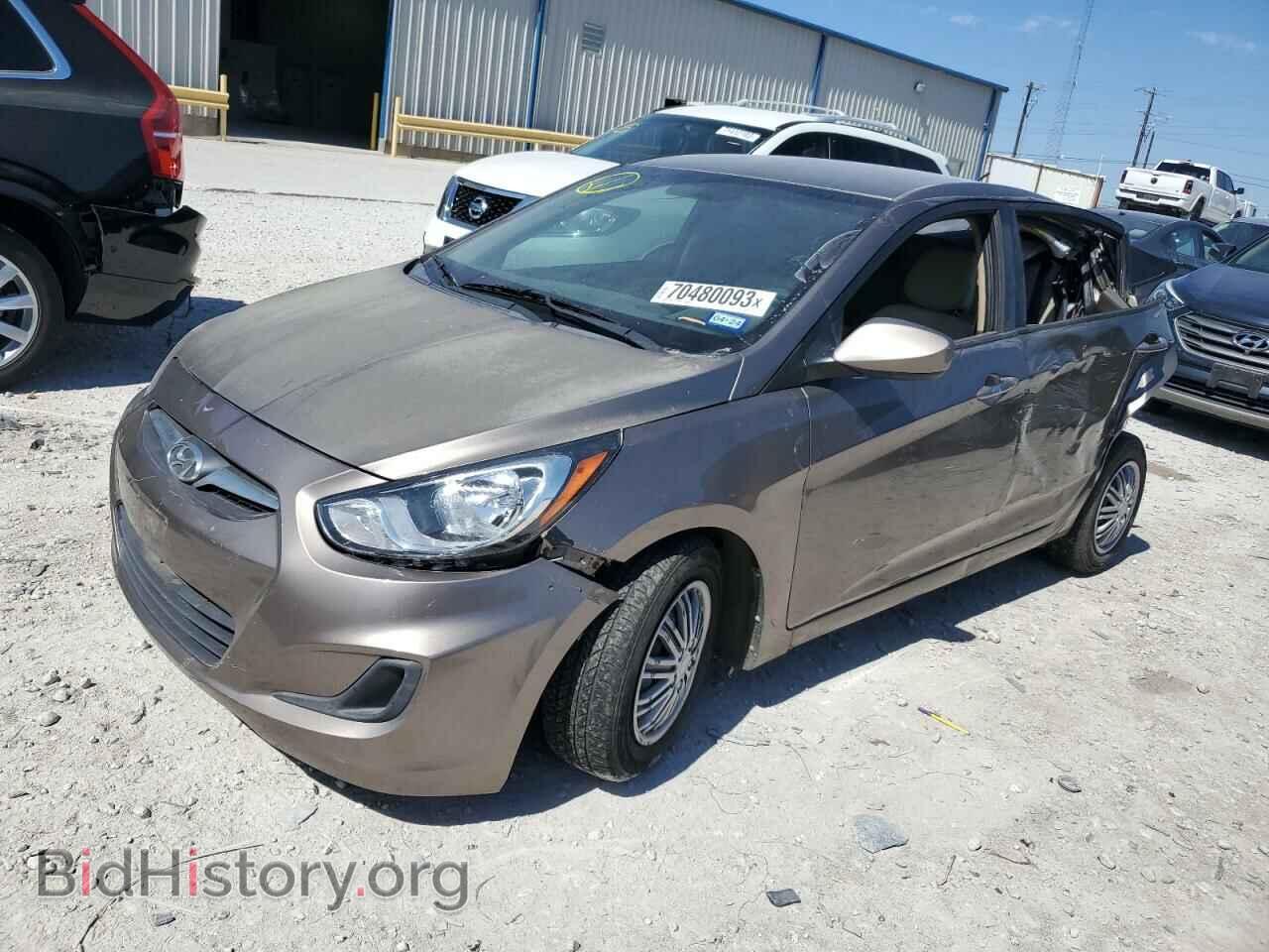 Photo KMHCT4AEXDU538415 - HYUNDAI ACCENT 2013
