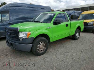 2014 Ford ALL MODELS F150, зеленый — VIN 1FTMF1CMXEFB37147, Copart