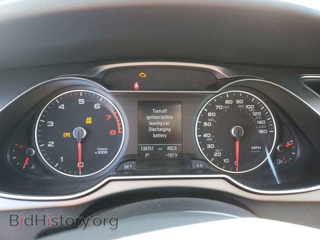 2013 AUDI A4 - VIN: WAUFFAFL6DN028343 - Фото 9