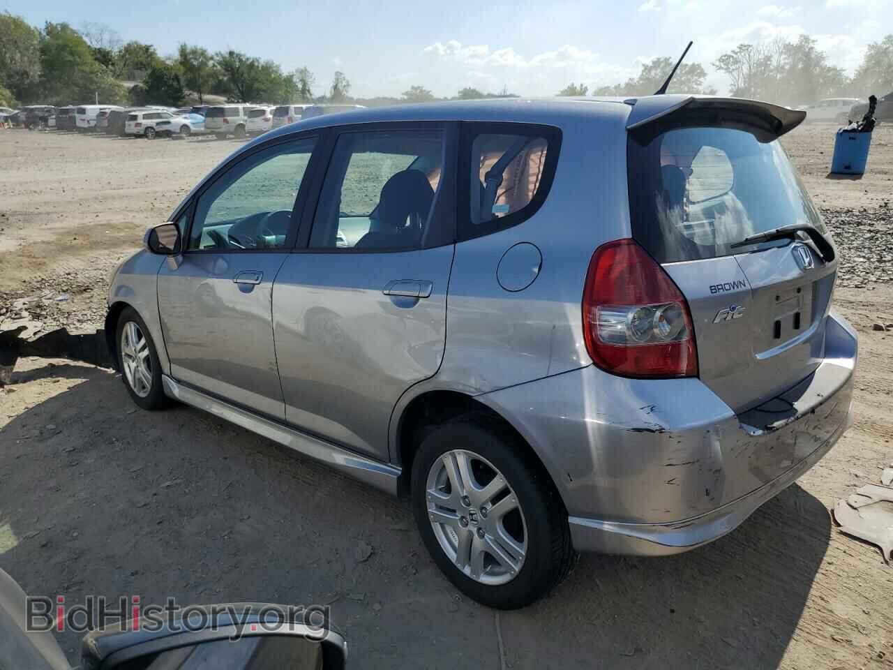 2007 HONDA FIT - VIN: JHMGD38687S044340 - Фото 2