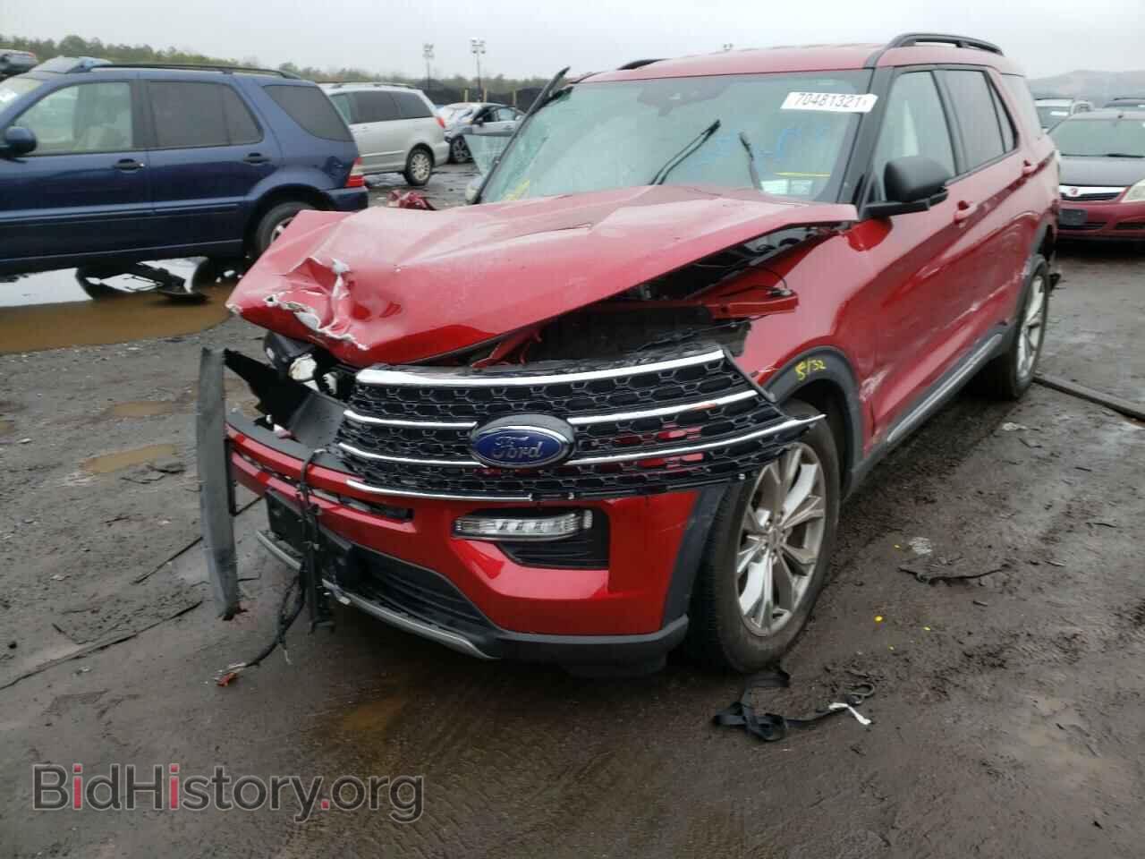 2020 FORD EXPLORER - VIN: 1FMSK8DH3LGA87479 - Фото 2