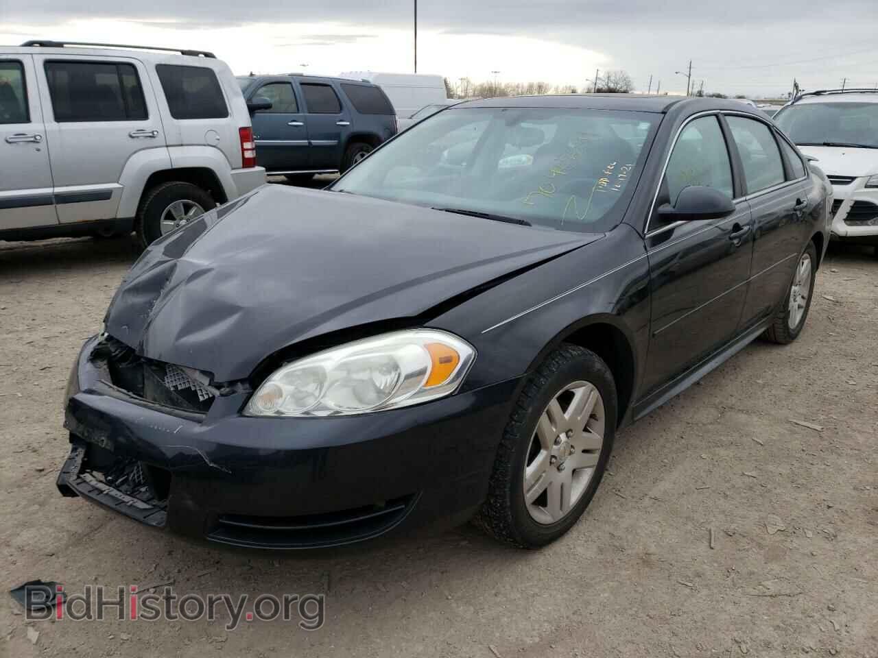 2012 CHEVROLET IMPALA - VIN: 2G1WB5E39C1125407 - Фото 2