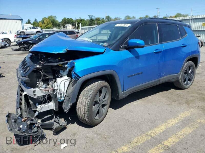 2021 Jeep COMPASS Latitude (VIN 3C4NJDBB7MT540317) — фото 1 из 14, Copart, повреждение: передняя часть