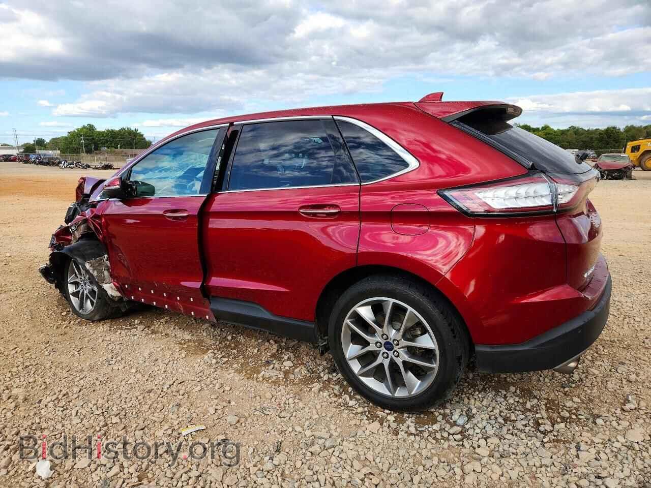 2015 FORD EDGE - VIN: 2FMTK3K92FBB24911 - Фото 2