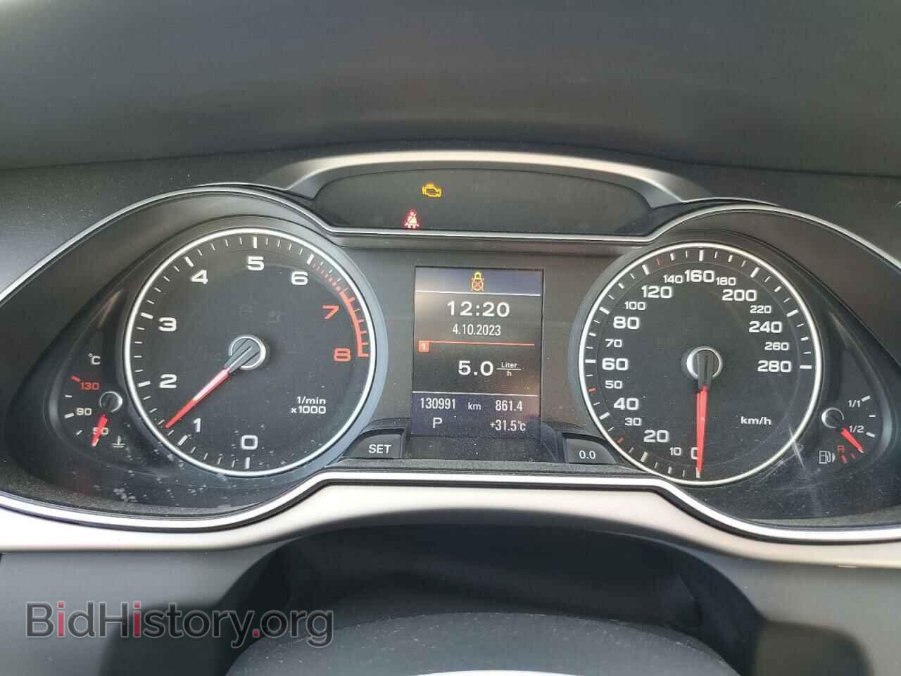 2013 AUDI A4 - VIN: WAUKFCFL5DN037867 - Фото 9