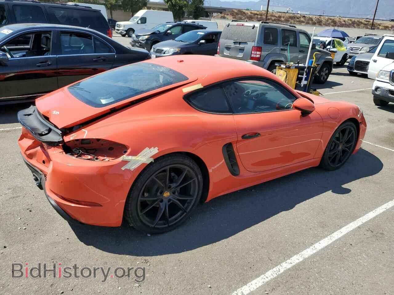 2021 PORSCHE CAYMAN - VIN: WP0AA2A87MS260522 - Фото 3