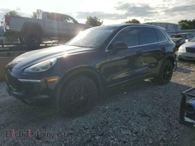 2017 Porsche CAYENNE, black — VIN WP1AA2A21HKA91470, Copart