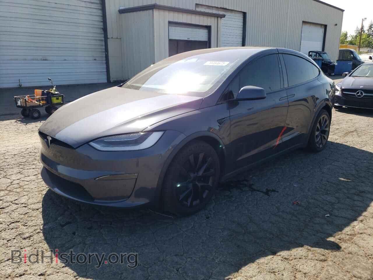 Photo 7SAXCBE55NF335370 - TESLA MODEL X 2022