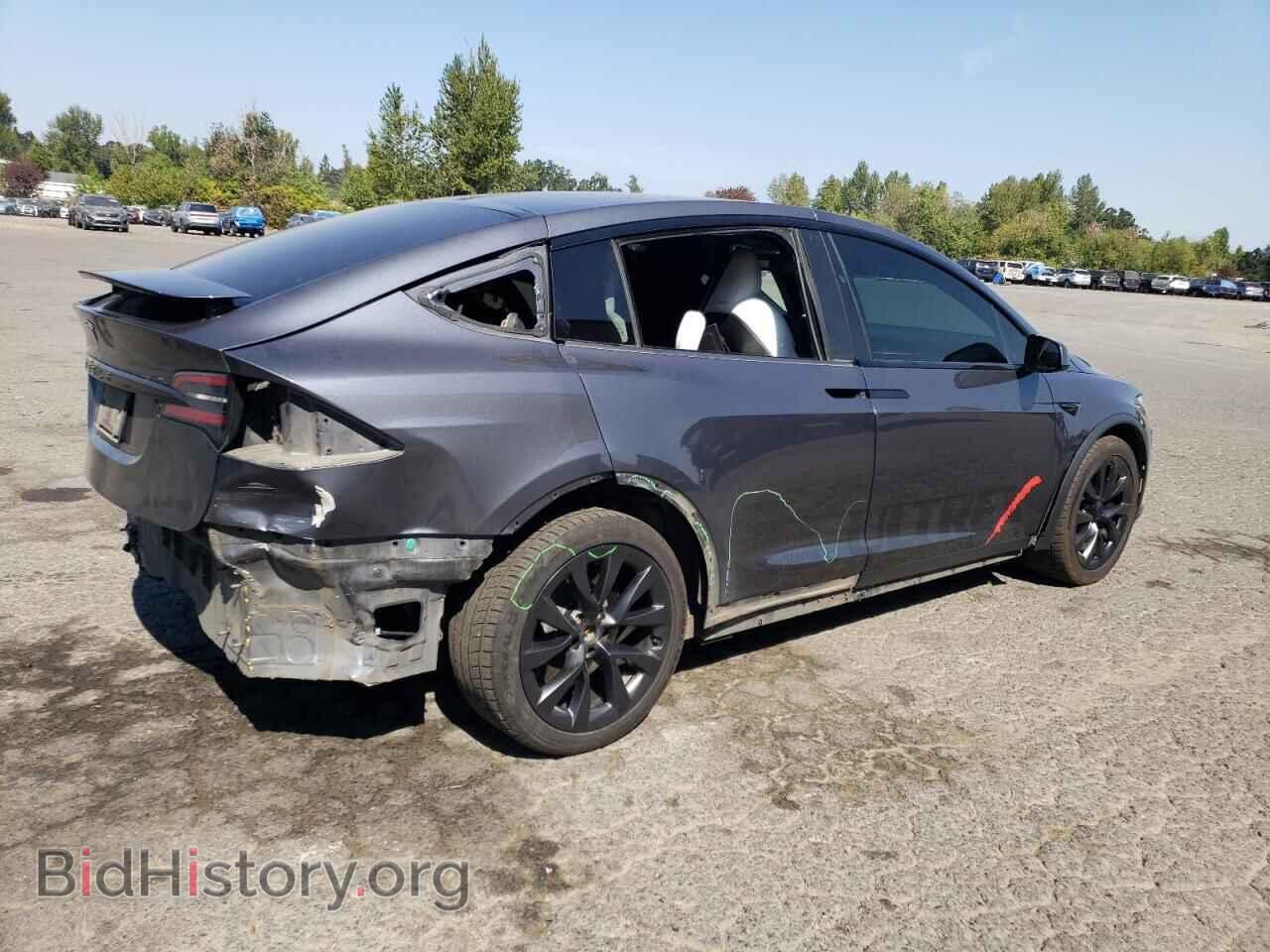 2022 TESLA MODEL X - VIN: 7SAXCBE55NF335370 - Photo 3