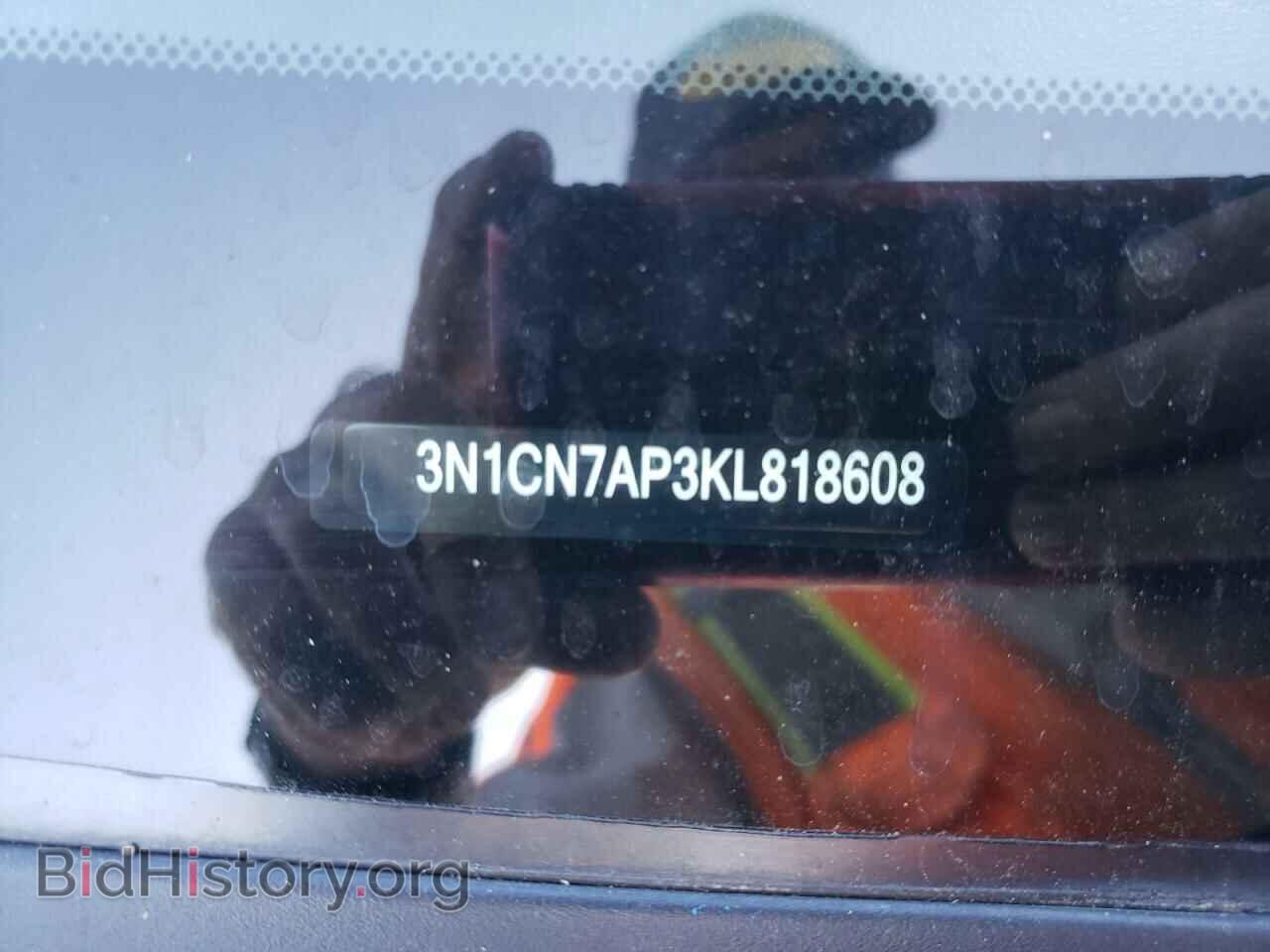 2019 NISSAN VERSA - VIN: 3N1CN7AP3KL818608 - Фото 12