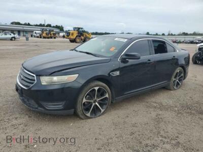 2014 Ford TAURUS SEL, зеленый — VIN 1FAHP2E87EG127440, Copart