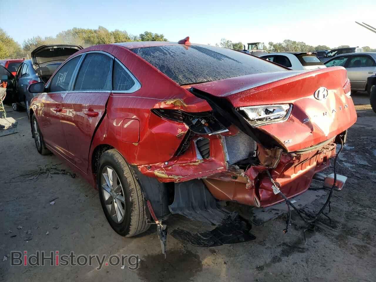 2019 HYUNDAI SONATA - VIN: 5NPE24AF9KH740730 - Фото 2