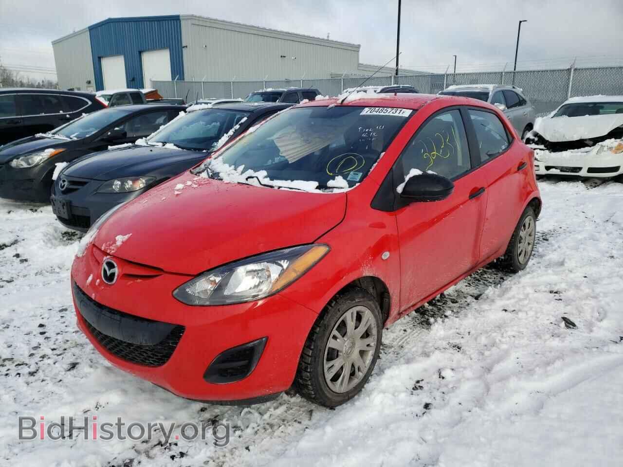 2012 MAZDA 2 - VIN: JM1DE1KY8C0149935 - Фото 2