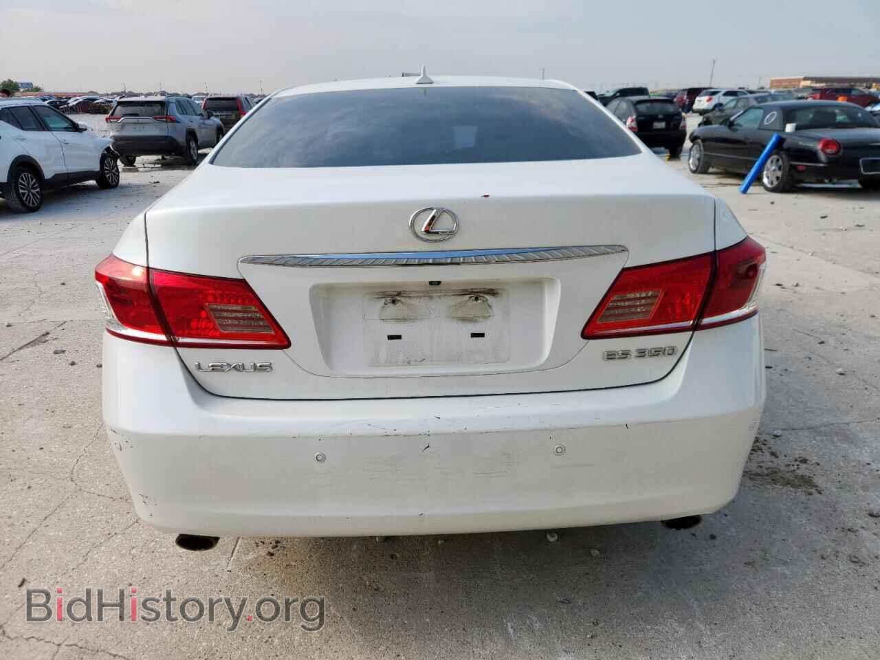 2010 LEXUS ES350 - VIN: JTHBK1EG8A2362919 - Фото 6
