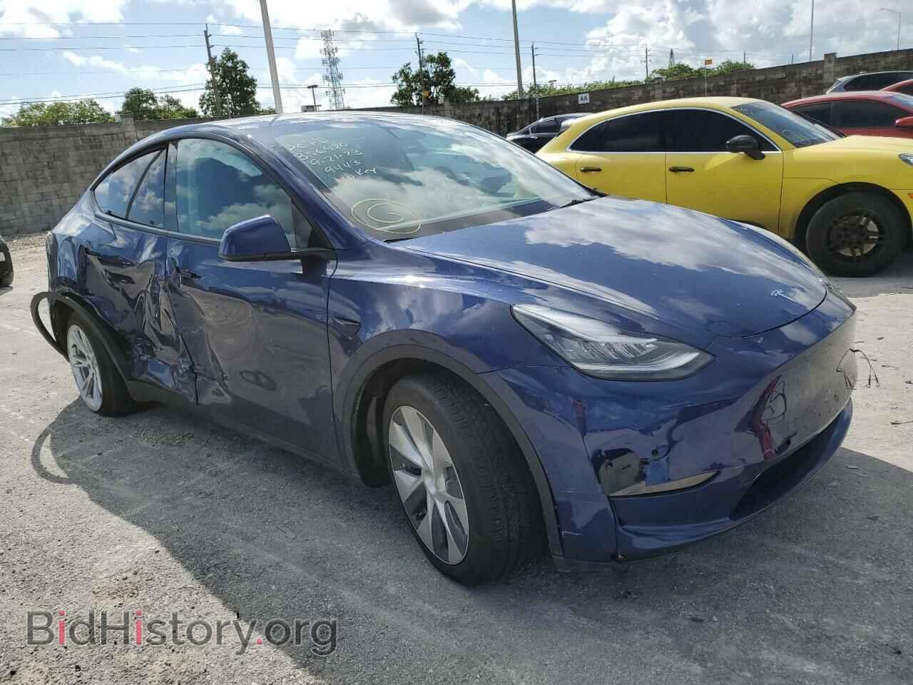 2021 TESLA MODEL Y - VIN: 5YJYGDEE0MF299443 - Фото 4