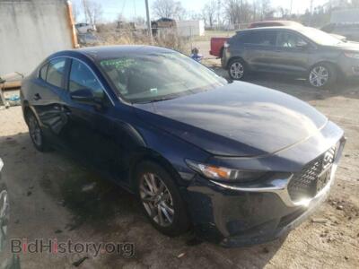 2019 Mazda 3, blue — VIN 3MZBPABL6KM112199, Copart