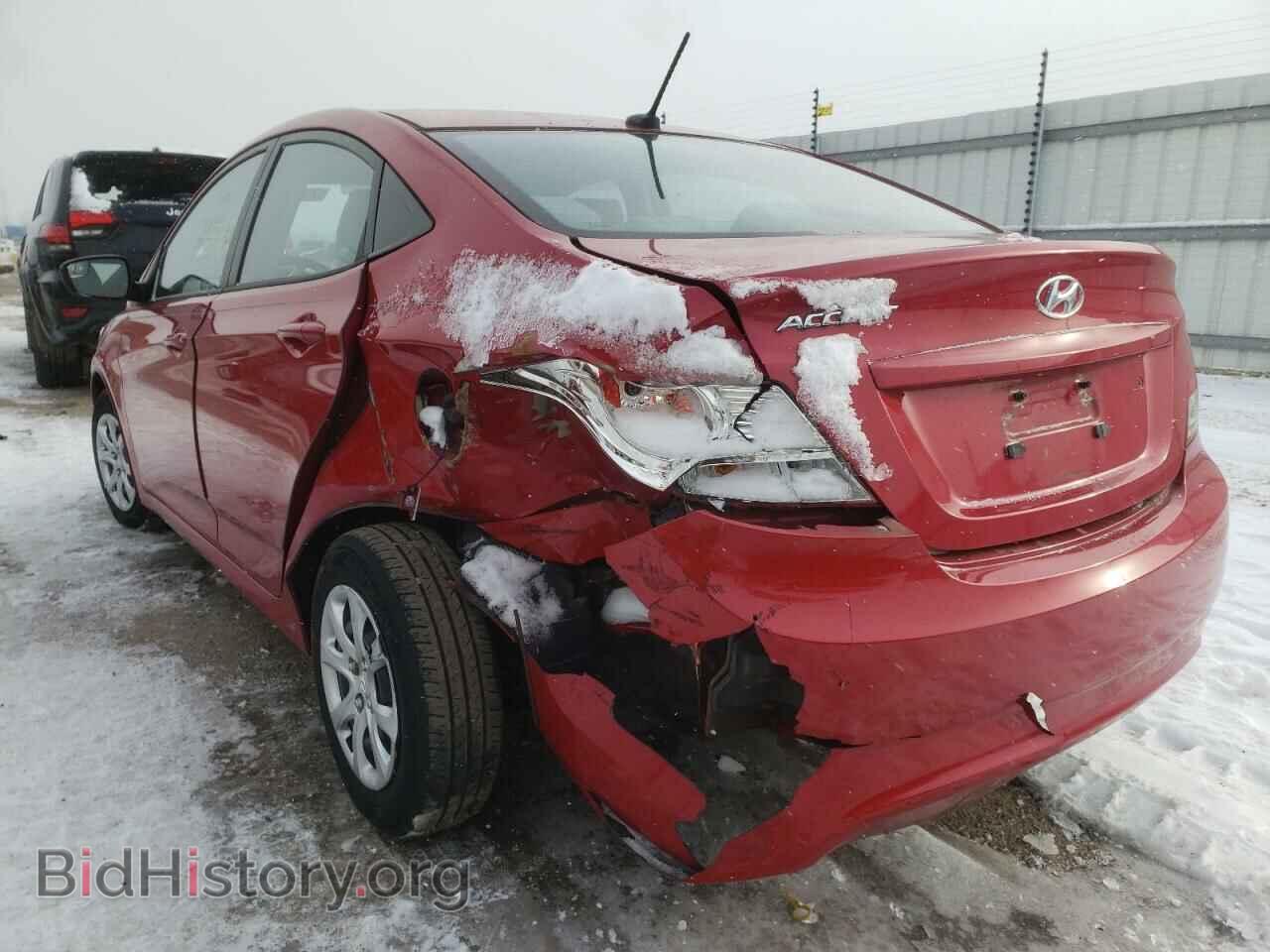 2014 HYUNDAI ACCENT - VIN: KMHCT4AE7EU766518 - Фото 3