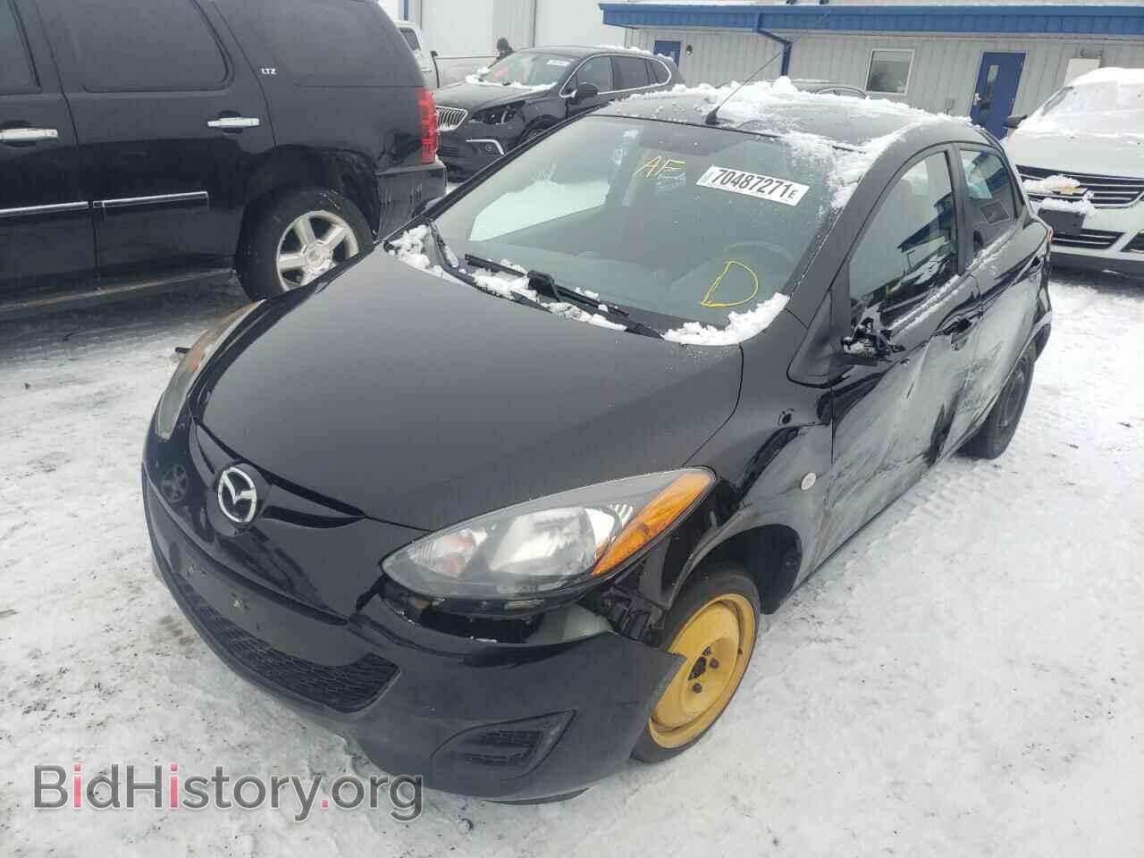 2013 MAZDA 2 - VIN: JM1DE1KY2D0164531 - Фото 2