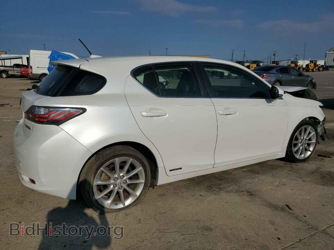 2012 LEXUS CT 200 - VIN: JTHKD5BH6C2105856 - Фото 3
