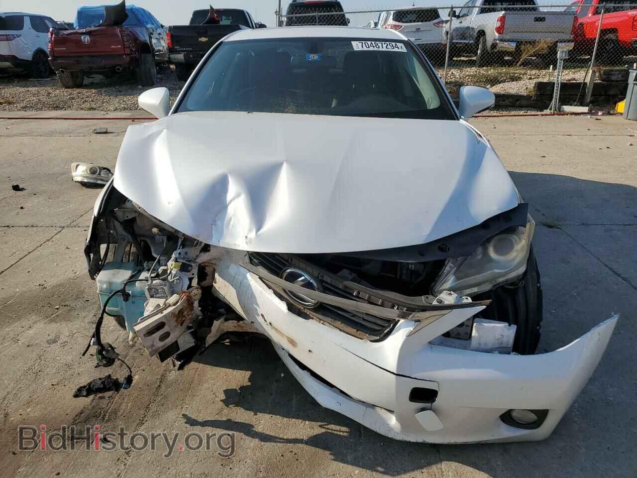 2012 LEXUS CT 200 - VIN: JTHKD5BH6C2105856 - Фото 5