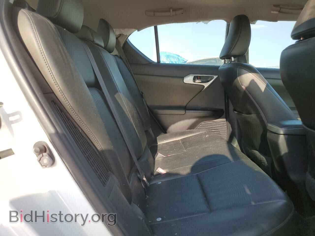 2012 LEXUS CT 200 - VIN: JTHKD5BH6C2105856 - Фото 10