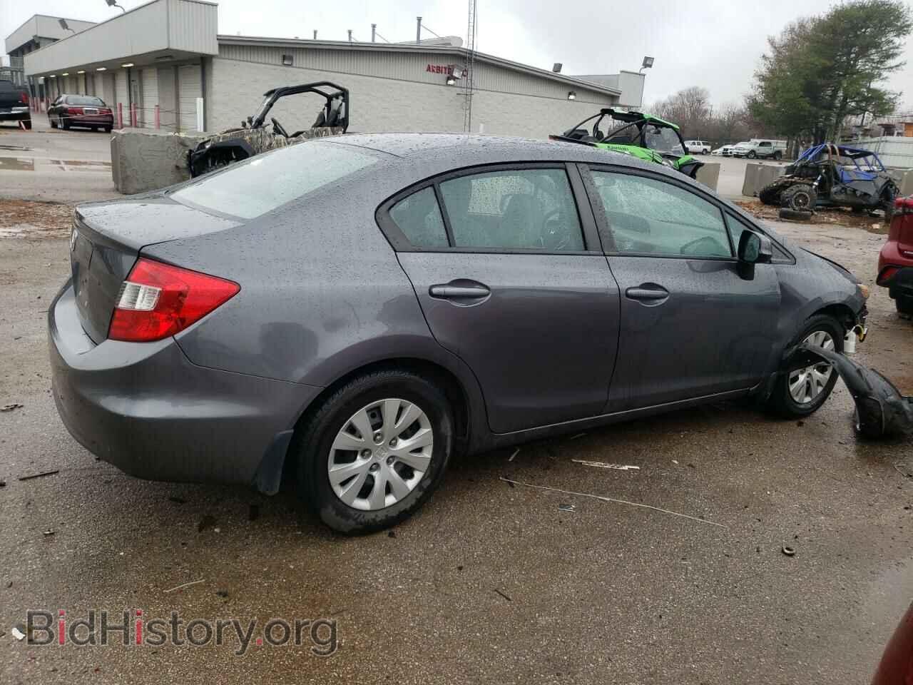 2012 HONDA CIVIC - VIN: 19XFB2F59CE033531 - Фото 3
