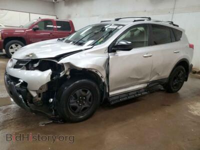 2013 Toyota RAV4 LE, серебристый — VIN 2T3BFREV4DW014274, Copart