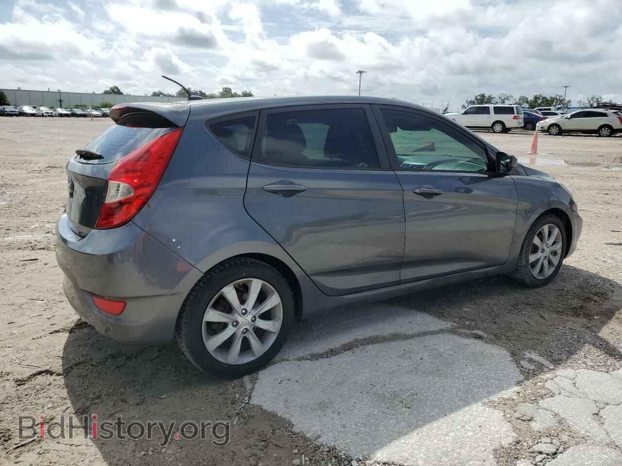 2012 HYUNDAI ACCENT - VIN: KMHCU5AE0CU055744 - Фото 3